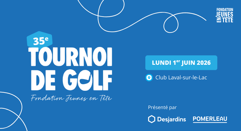 Tournoi de golf de la Fondation Jeunes en Tête