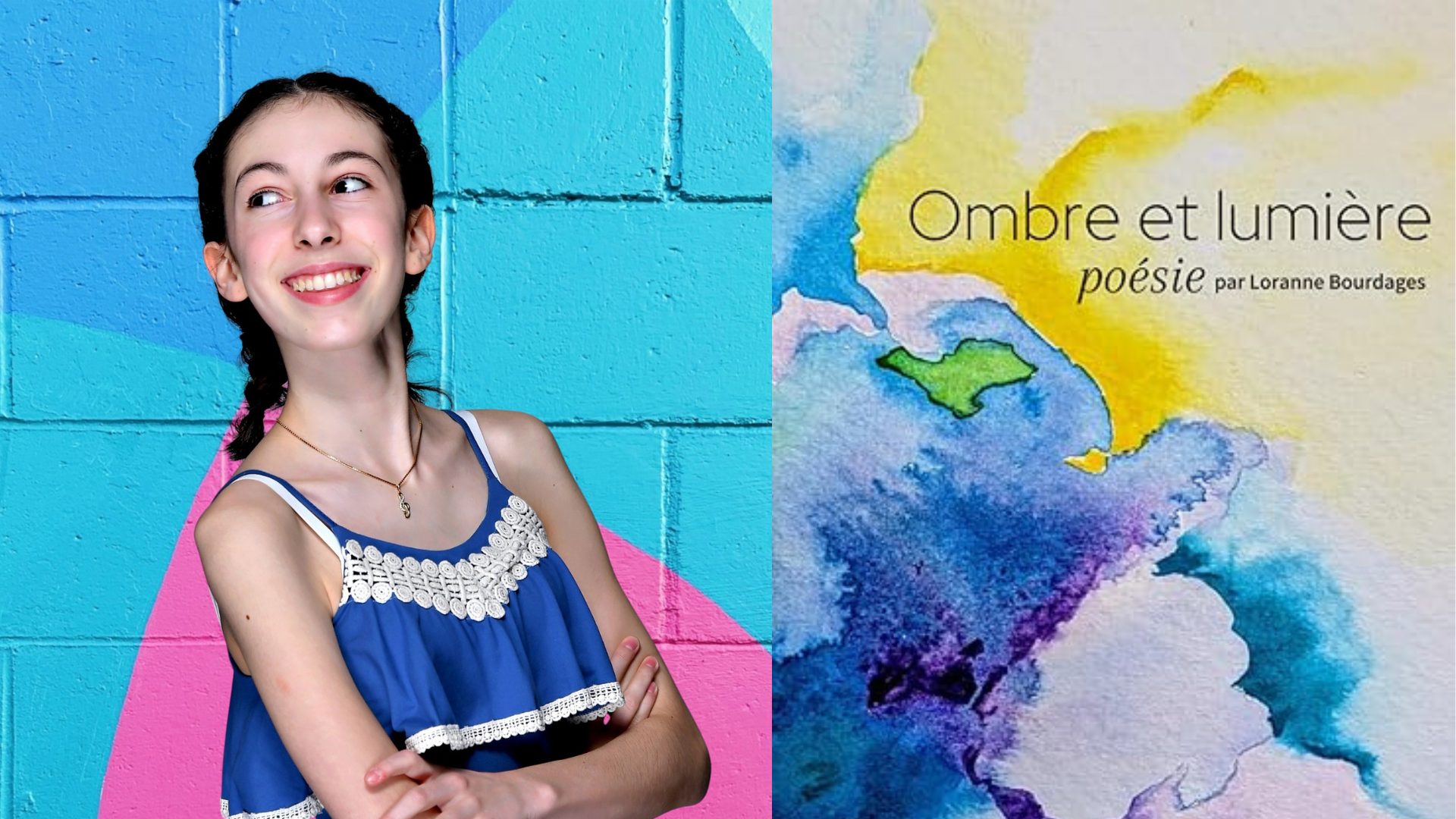 Un recueil de poésie d'une ado au profit de la santé mentale de ses pairs