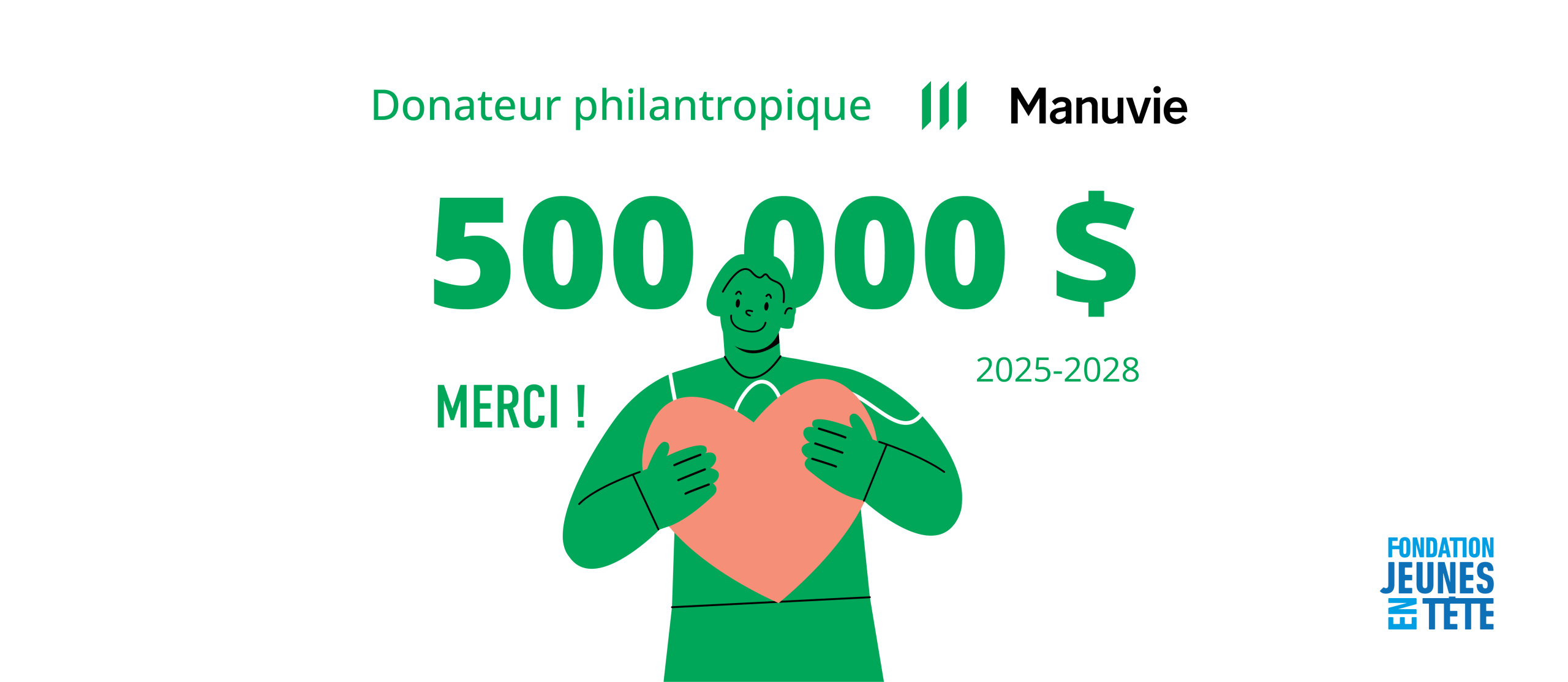 Merci à Manuvie pour une confiance qui grandit avec nous